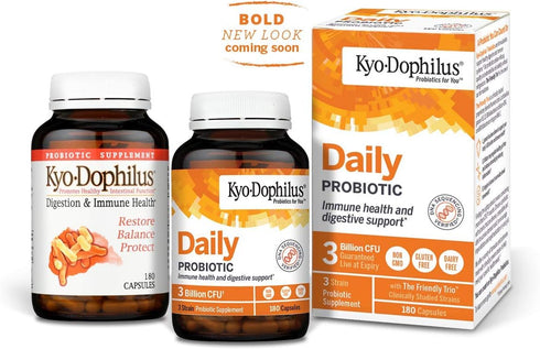 Daily Probiotic, Immune and Digestive Support, 180 capsules...