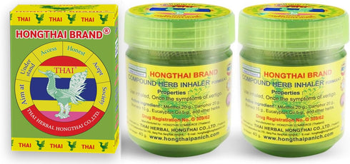 Compound Thai Herb Inhalant 10g (Pack of 2)...