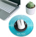 Mouse Pad, Music Record Vinyl Mouse Pads Mousepad, Anti-Slip Rubber Mouse Mat Desk Pad for Gaming Office Laptop Computer...