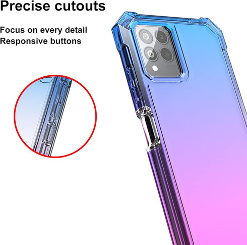 Ailiber for Revvl 6 5G Pro Phone Case, TMobile Revvl 6X Pro 5G Case with Screen Protector, Dual Layer Protection, Shock-Absorbing Corners TPU Bump...