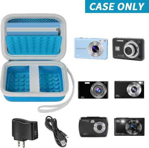 Boobowl Digital Camera Case Compatible with Yifecial/for EROOLU/for VAHOIALD/for Kaisoon/for Kodak Pixpro/for Canon PowerShot ELPH 180 190/ for So...