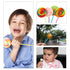 BEFORYOU 6 Inch Cake Pop Sticks Set Pack of 300, Each of 100 Pieces Parcel Bags, Colorful Treat Sticks, Colorful Metallic Wire for Lollipops Candi...
