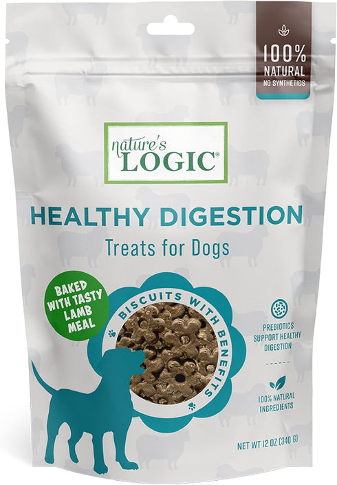 NATURE'S LOGIC Biscuits with Benefits Healthy Digestion, 12oz...