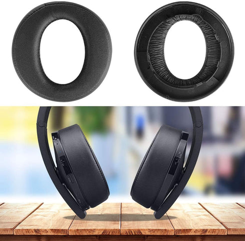 Geekria QuickFit Ear Pads Replacement for Sony PlayStation Platinum Wireless Headset, PS4 Platinum Wireless Headphones Ear Cushions, Headset Earpa...