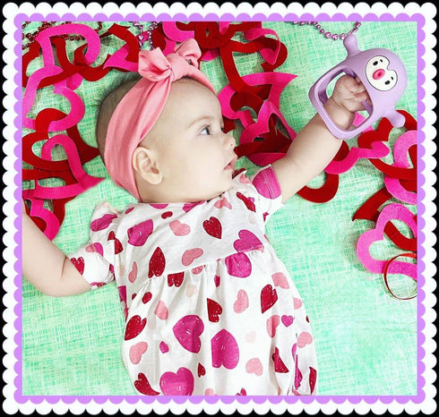 Smily Mia Smily Mia Penguin Teethers, Silicone TeethingToys for Babies 0-6Months, Baby Teethers for 3-6Months, Hand Teether for Infants, Pacifiers...