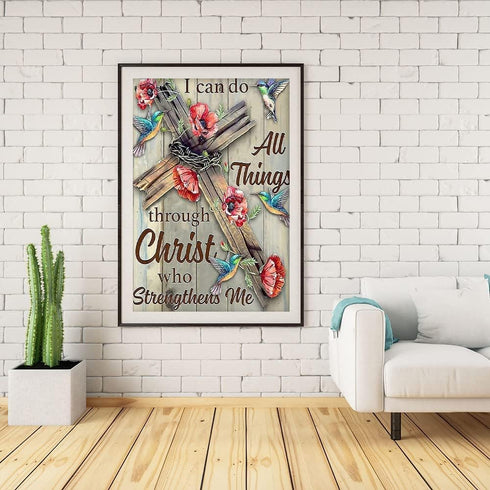 Clendo Christ Diamond Painting Kits for Adults, 5D DIY Full Drill Diamond Dots Paintings with Diamonds Gem Art and Crafts for Adults Home Wall Dec...