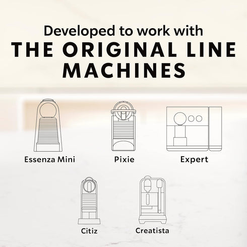 Starbucks by Nespresso Original Line, Pike Place, Medium Roast Coffee, 50-count Espresso Pods...