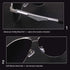 GQUEEN Classic Military Style Pilot Polarized Sunglasses Spring Hinges Al-Mg for mens womens MOS1...