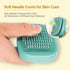 Cat Brush, 360 °Rotating Head Self Cleaning Slicker Brush, Cat Brushes for Long or Short Haired Cats and Dogs, Cat Grooming Brush for Loose Underc...
