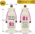 Raisingwell 21st Birthday Wine Bag, Funny Birthday Gifts for Her Him, Wine Champagne Gift Bag With Drawstring, Birthday Party Decorations For Wome...