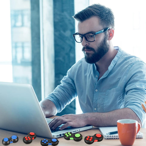 15 Pcs Pad Portable Controller Classic Retro Game Controller Toy Handheld Toy Controller with 8 Functions Controller Game Pad for Teens Relieve St...