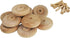 Wood Wheels - 12 Pack with Free Axle Pegs - Made in USA (1.5" Diameter)...