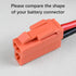 Battery Wire Harness Connector Compatible with Ride On Vehicle with red 2 pins Connector, 12 Gauge Wire with 40Amp Replaceable Fuse...