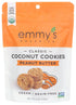 EMMYS Organic Peanut Butter Coconut Cookie, 6 OZ...
