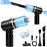 Handheld Car Vacuum Cleaner, Mini Car Vacuum Rechargeable, 9000PA 120W High Power, 2 in 1 Air Duster with LED Light, Portable Vacuum Cleaner for C...