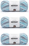 Bernat Softee Cotton Blue Waves Yarn - 3 Pack of 120g/4.25oz - Nylon - 3 DK (Light) - 254 Yards - Knitting, Crocheting & Crafts......