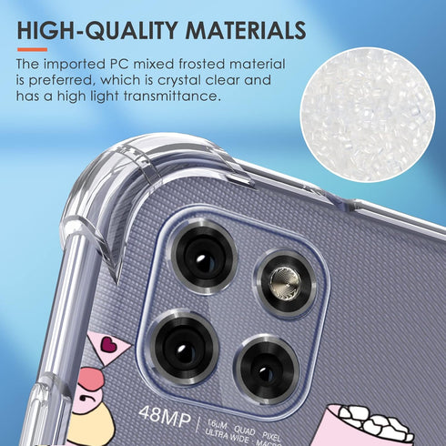 STSNano for Motorola Moto One 5G Ace/One 5G UW Ace 6.7" Case Cute Cartoon Character Design Phone Cases Girly for Women Girls Boys Kawaii Soft TPU ...