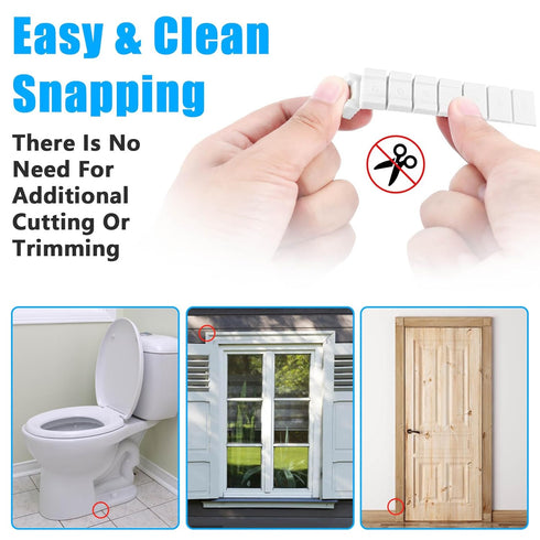 Composite Shims for Indoor/Outdoor Use, 16 Pack Heavy Duty Never Rot Plastic Wedge Shims for Leveling, DIY Furniture Levelers for Home Improvement...