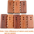 CAMVATE DSLR Wood Wooden Handle Grip Mount Support for DV Video Cage Rig (Left Hand) - 1242...