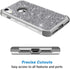 Hython Compatible with iPhone XR Case, Heavy Duty Full-Body Defender Protective Bling Glitter Sparkle Hard Shell Armor Hybrid Shockproof Silicone ...