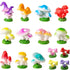 15 Pcs Tiny Mushrooms Colorful Mushroom Tiny Fairy Garden Mushrooms Figurines Little Resin Mushroom for Garden Landscape Bonsai Craft Ornament...
