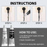 3.5 oz Liquid Electrical Tape Glue 50ml Black & 50ml White Liquid Insulation Glue Kit Rubber Coat, Rubber Paint, Dielectric Sealant for Wires & Ca...