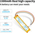 CBQ 1500mAh MX Keys Replacement Battery for MX Keys K800 YR0073, 802085P 802085 533-000177 533-000221 533-000141,Wireless Keyboard Mouse Replaceme...