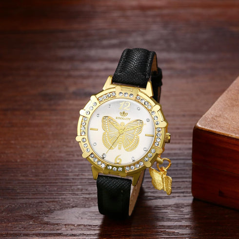 Avaner Women's Wrist Watches, Bohemia Colorful Ladies Watches, Shiny Butterfly Leather Watches...