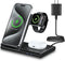 Wireless Charger 3 in 1 Wireless Charging Station for iPhone 15 14 13 12 11 Pro Max XR XS,Fast Wireless Charging Stand Dock for Apple Watch 9 Ultr...