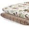 Pobibaby - 2 Pack Premium Pack N Play Sheets Fitted for Standard Pack and Plays and Mini Cribs - Ultra-Soft Cotton Blend, Stylish Woodland Pattern...