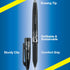 PILOT FriXion Ball Erasable & Refillable Gel Ink Stick Pens, Fine Point, Black Ink, 8-Pack...
