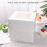 VGOODALL 2PCS Cake Boxes with Window, White Bakery Boxes Square Cardboard Cake Containers for Birthday Party Wedding 8 x 8 x 8 Inch...