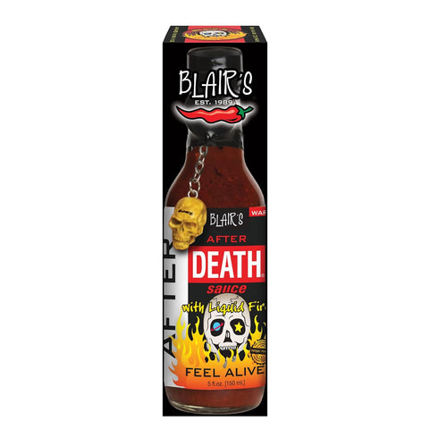 After Death Sauce with Liquid Rage and Skull Key Chain...