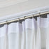 Hotop 30 Pcs Metal Drapery Curtain Rings 0.98/1.26/1.65 inch Interior Diameter and 30 Pcs Hanging Curtain Drapery Pin Hooks for Window Door Shower...