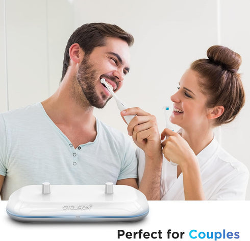 Galvanox Dual Toothbrush Charger for Philips Sonicare Electric Toothbrushes - Replacement for HX6100 Works with Protective Clean 4100, 6100, Kids ...