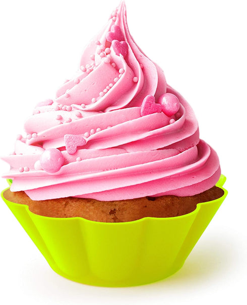 Fox Run 73933 Silicone Scalloped Bake Cups, Set of 12...