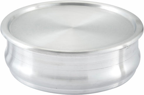 Winco Winware 96-Ounce Stackable Dough Pan, Aluminum...