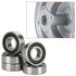 GREHUA Mini Bike Wheel Bearing Front and Rear for Coleman CT200U Trail 200 BT200X CT200U-EX Baja Warrior MB165 Massimo MB200 Predator 212cc 196cc ...