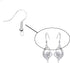 Eco-Fused 18mm Earring Hooks - 200 pcs - Coil and Ball Style Nickel-Free Ear Wires - Silver-Plated Steel- Great for DIY Earrings (18mm Earring Hoo...