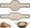 Sourdough Silicone Bread Sling -Oval and Round Non-Stick & Easy Clean Silicone Bread Mat for Dutch Oven. Reusable With Extra Long Handles Silicone...
