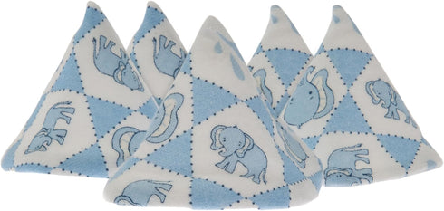 Pee Pee Teepee Elephant Blue with Laundry Bag 5 Pieces Baby boy Pee Shield Babyboy Essentials peepeeeteepee Baby boy Teepee Pee Shield Pee Covers...