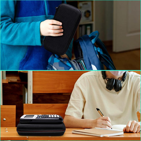XANAD Calculator Case Compatible with Texas Instruments TI-84 Plus CE/TI-84 Plus/TI-Nspire CX II CAS/TI-Nspire CX II/TI-83 Plus/TI-89 Titanium/TI-...