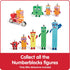 hand2mind Numberblocks One and Two Bike Adventure, Cartoon Action Figure Set, Toy Figures, Toy Vehicle Playsets, Small Figurines for Kids, Number ...