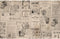 Redesign with Prima, Redesign Decoupage Decor Tissue Paper Newsprint,1 Sheet (19"x30") Redesign Tissue Decoupage Paper 655350654993...