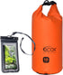 Outdoors Waterproof Dry Bag for outdoors activities High grade 500D PVC Construction Includes Waterproof Phone Case and side Strap for easy carry ...