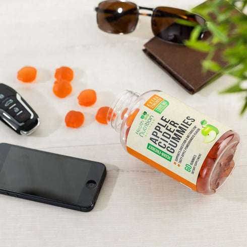Vegan Apple Cider Vinegar Gummies | Max Strength 1000mg | ACV Supplement Gummy Vitamins for Adults, Supports Digestion, Metabolism, Natural Apple ...