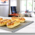 Roll Up Dish Drying Rack 20.5"(L) x 13.8"(W) - Stainless Steel and Silicone Dish Drying Mat Over The Sink Foldable Drain Rack Multipurpose Dish Dr...