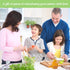 4 Pcs Kids Kitchen Knife Set,Kids Knives For Real Cooking With Nylon Kitchen Baking Knife with Cutting Board,Firm Grip,Safe Serrated Edges Kids Kn...