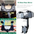 PKYAA Rearview Mirror Phone Holder for Car, 360° Rotating Rear View Mount with Adjustable Arm Length, Multifunctional and GPS Universal Car All Sm...
