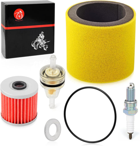 Air Filter Foam Oil Filter Spark Plug For Kawasaki Bayou 220 250 300 KLF220 KLF250 KLF300 C/B 2x4 4x4 1989-2011...